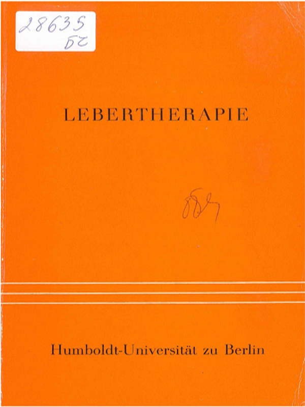 Lebertherapie