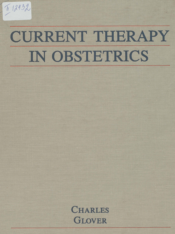 Current therapy in obstetrics
