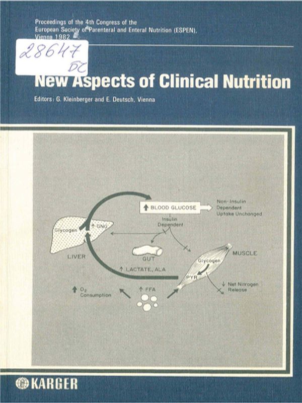 New aspects of clinical nutrition