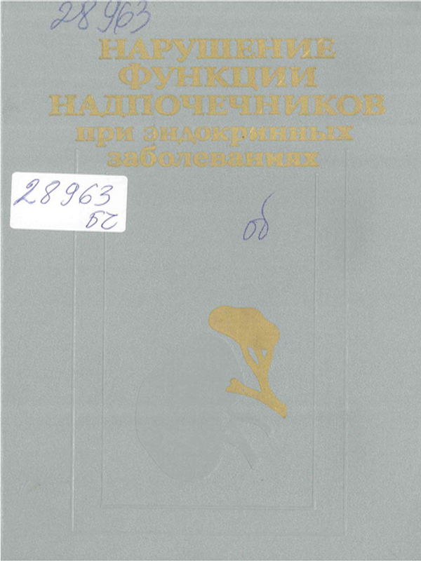 Нарушение функции надпочечников при эндокринных заболеваниях
