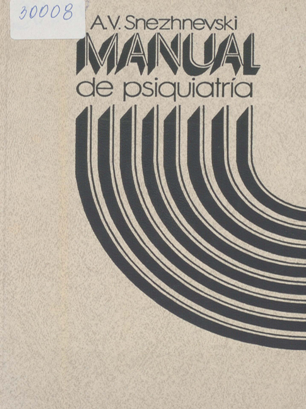 Manual de psiquiatria