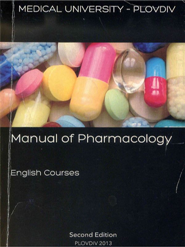 Manual of pharmacology