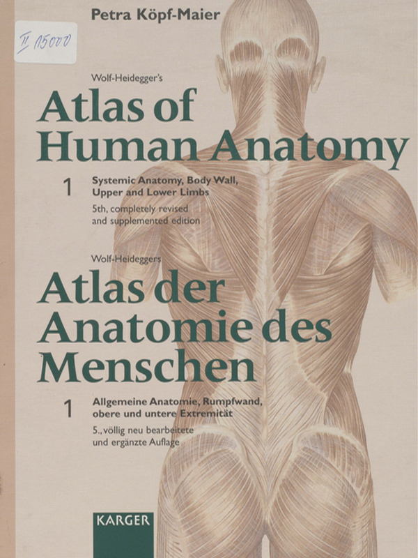 Wolf-Heidegger`s atlas of human anatomy