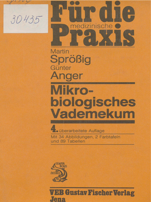 Mikrobiologisches vademekum