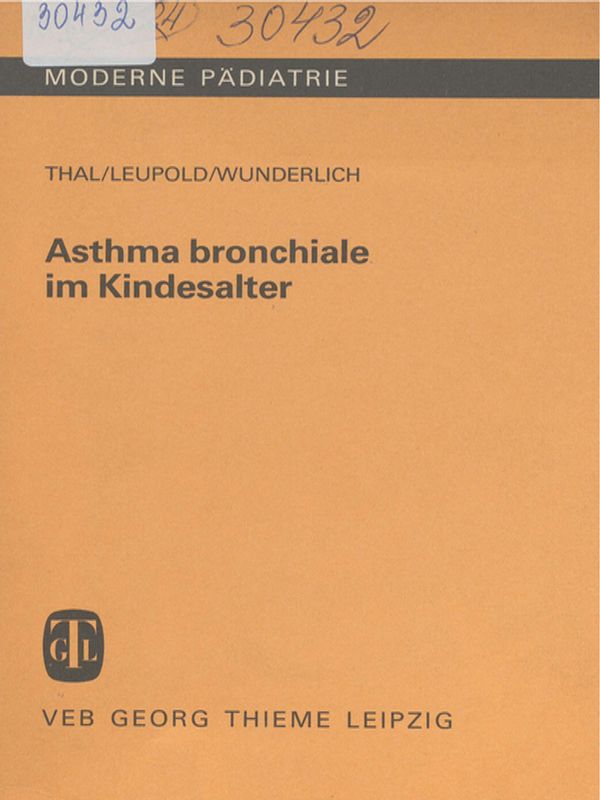 Asthma bronchiale im Kindesalter