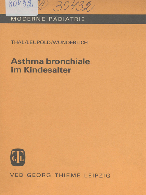 Asthma bronchiale im Kindesalter