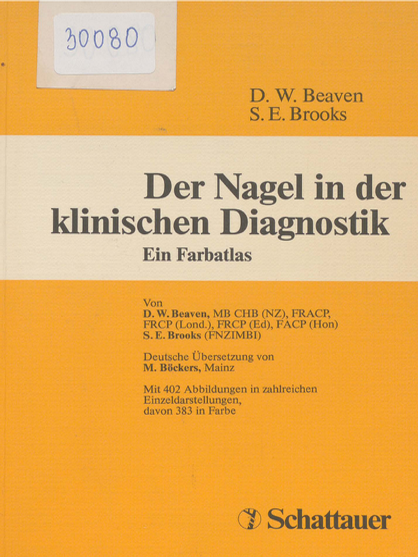 Der Nagel in der klinischen Diagnostik