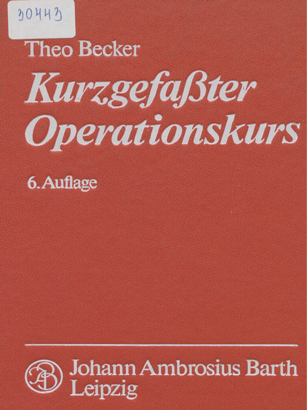 Kurzgefasster Operationskurs