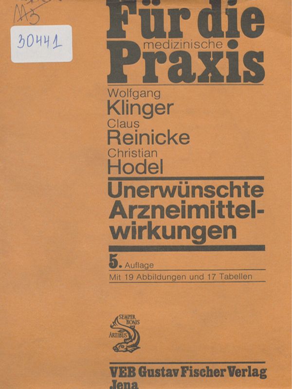 Unerwunschte Arzneimittelwirkungen