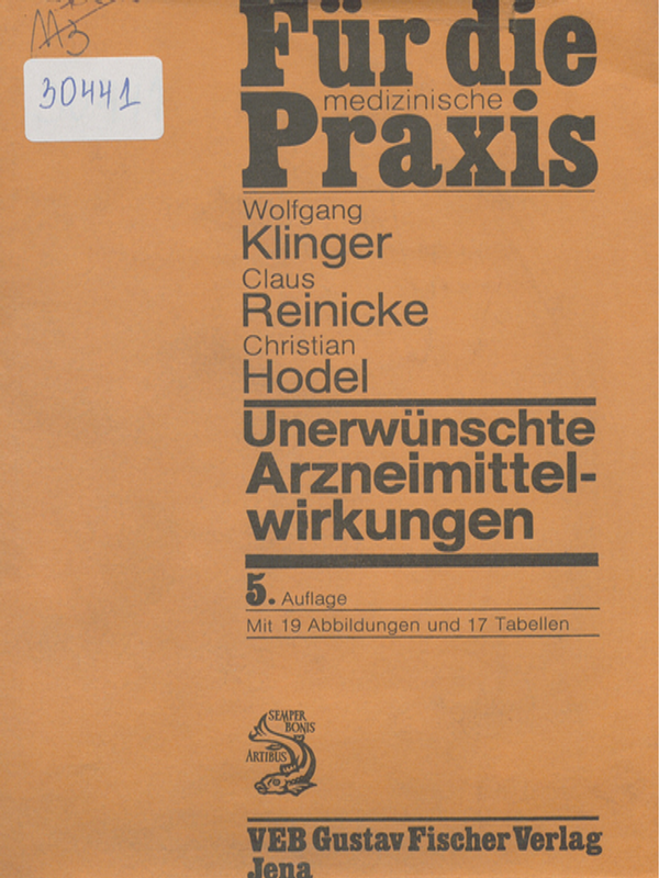 Unerwunschte Arzneimittelwirkungen