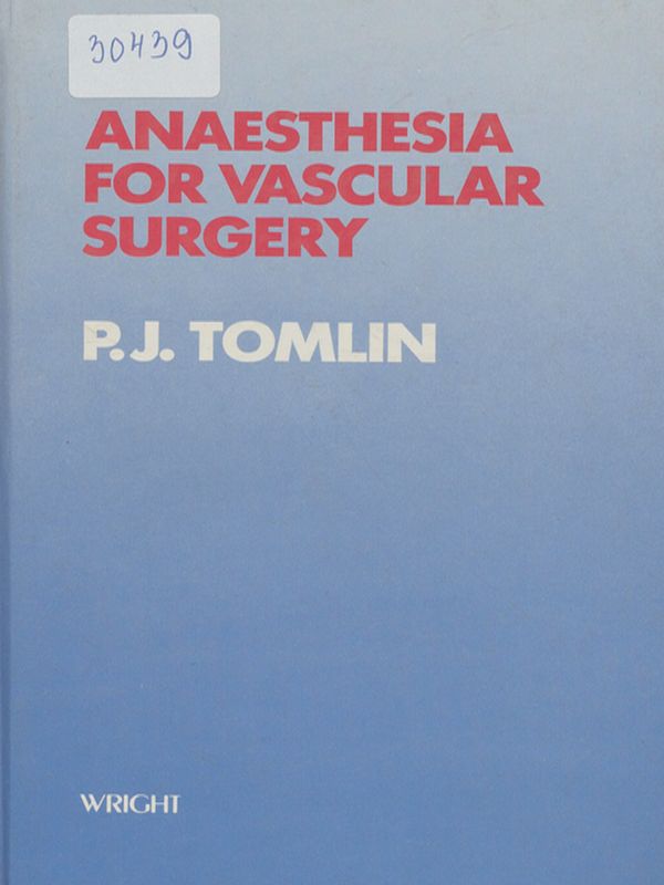 Anaesthesia for vascular surgery