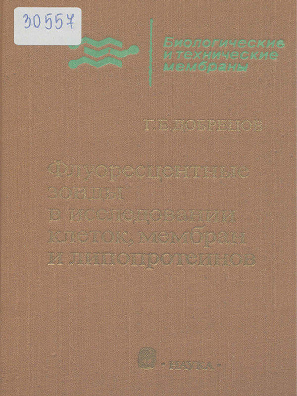 Флуоресцентные зонды в исследовании клеток, мембран и липопротеинов