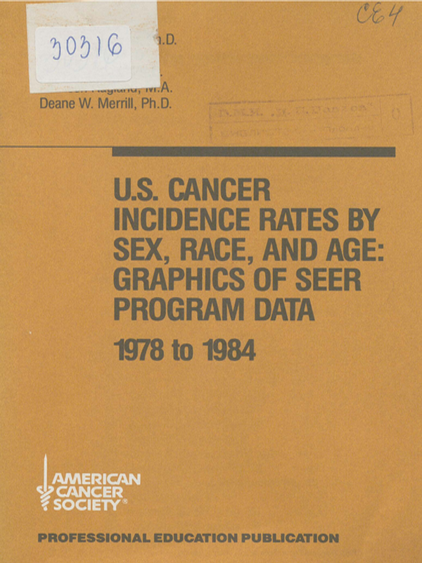 U. S. Cancer incidence rates by sex, race, and age