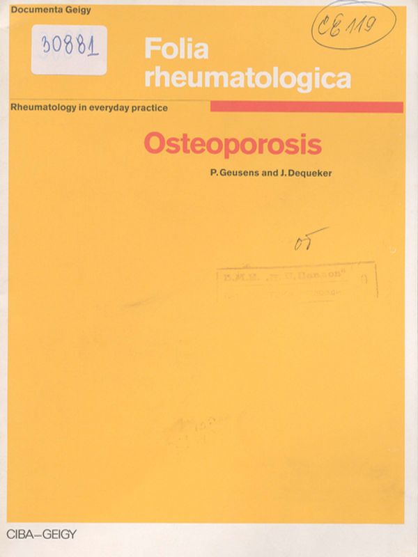 Osteoporosis