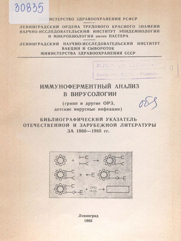 Иммуноферментный анализ в вирусологии