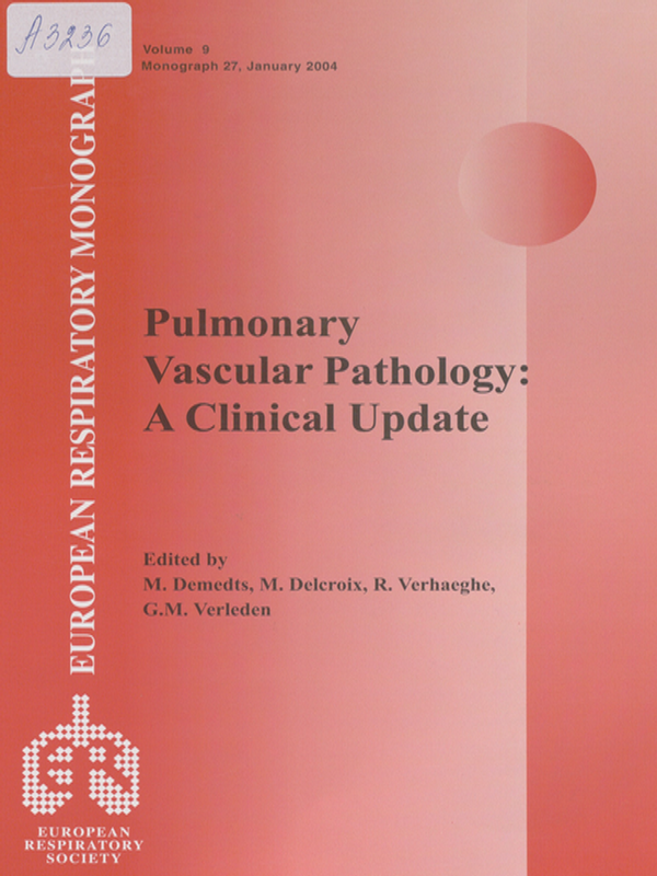 Pulmonary vascular pathology