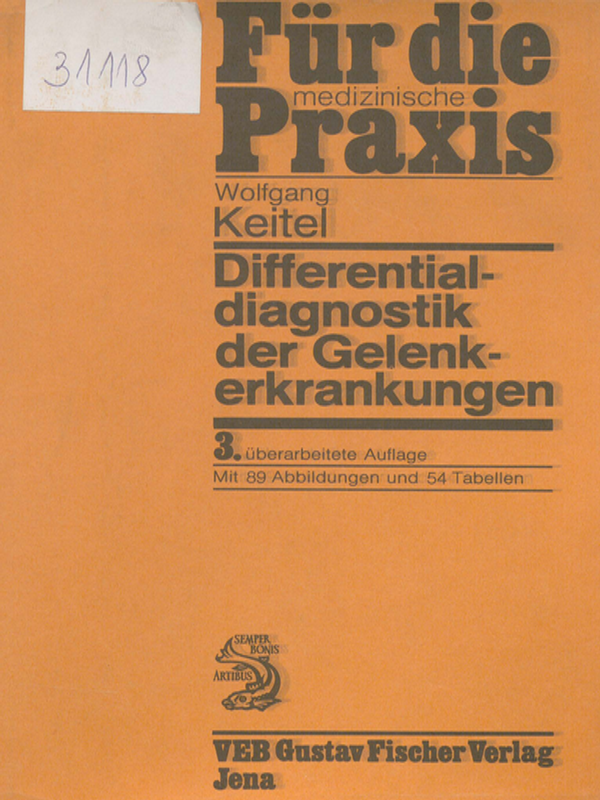 Differentialdiagnostik der Gelenkerkrankungen