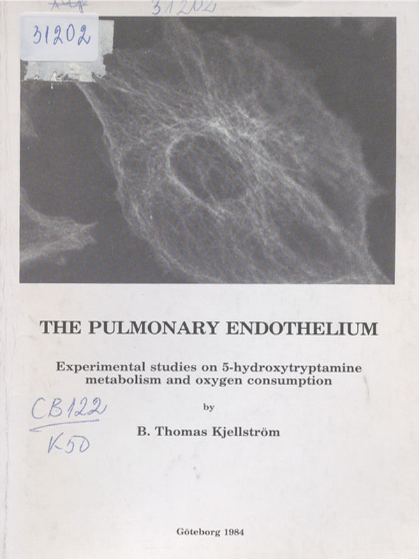 The pulmonary endothelium