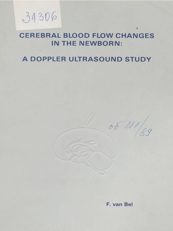 Cerebral blood flow changes in the newborn