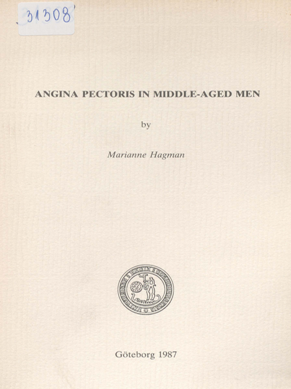 Angina pectoris in middle-aged men