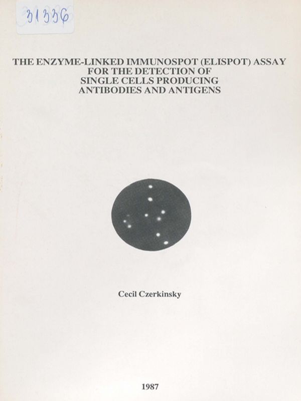 The enzyme-linked immunospot (ELISPOT) assay for the detection of single cells producing antibodies and antigens