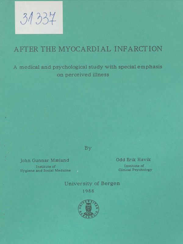 After the myocardial infarction