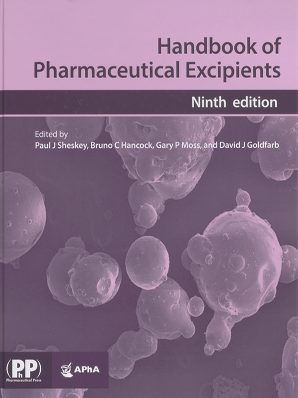Handbook of pharmaceutical excipients