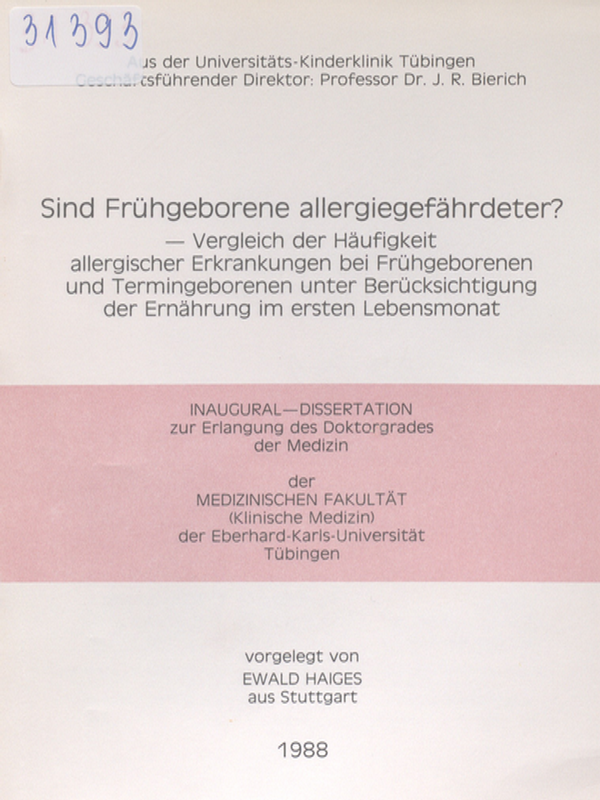 Sind Fruhgeborene allergiegefahrdeter?