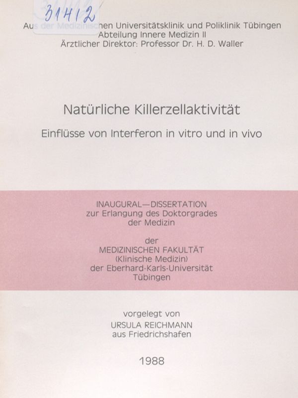 Naturliche Killerzellaktivitat