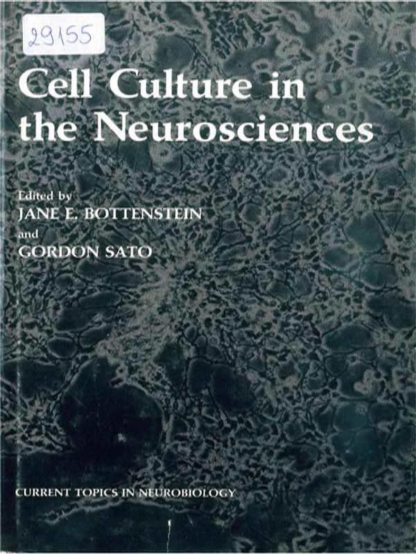 Cell culture in the neurosciences
