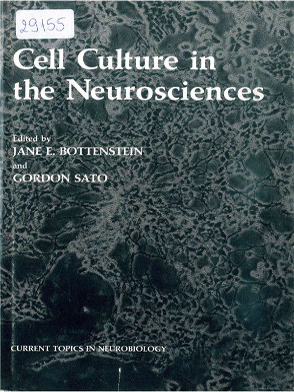 Cell culture in the neurosciences