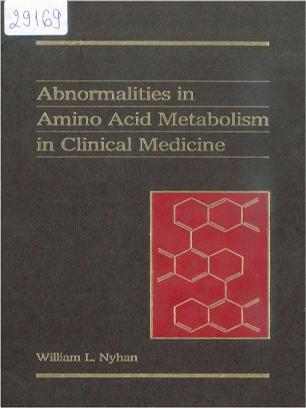 Abnormalities in amino acid metabolism in clinical medicine