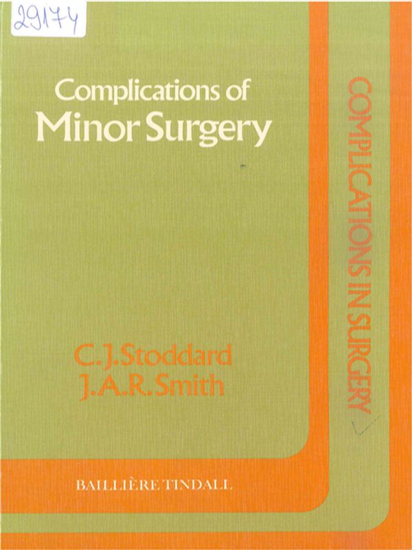 Complications of minor surgery