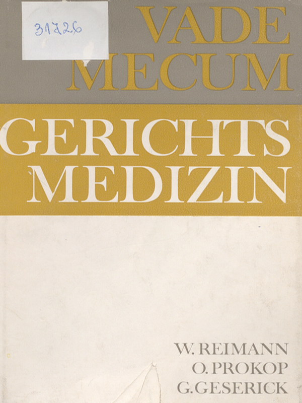 Vademecum Gerichtsmedizin