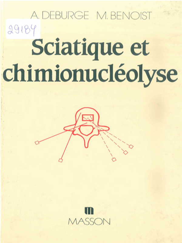 Sciatique et chimionucleolyse