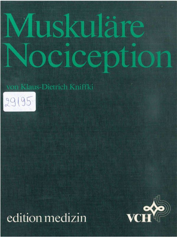 Muskulare Nociception