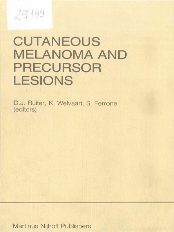Cutaneous melanoma and precursor lesions