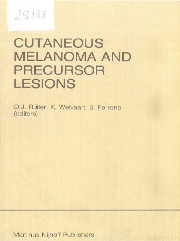 Cutaneous melanoma and precursor lesions