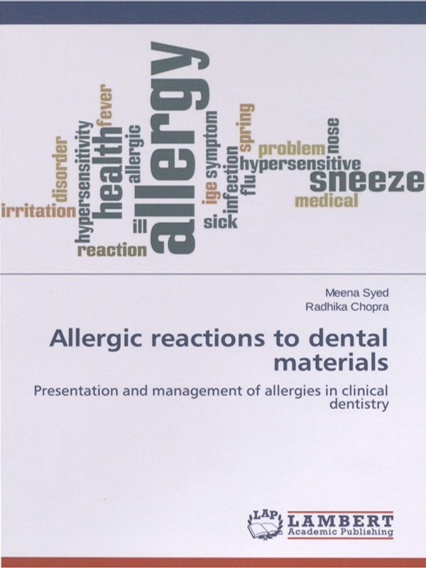 Allergic reactions to dental materials