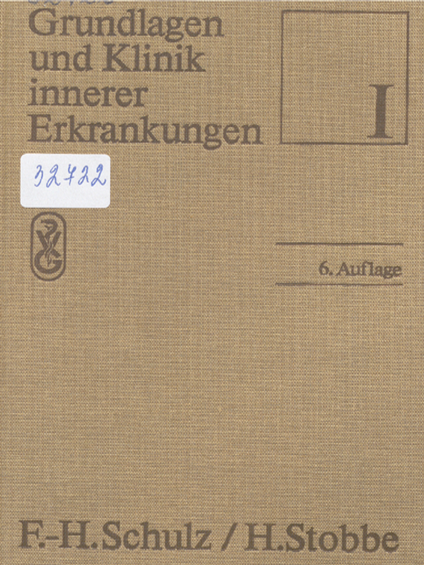 Grundlagen und Klinik innerer Erkrankungen
