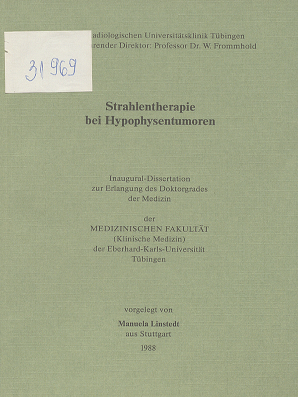 Strahlentherapie bei Hypophysentumoren