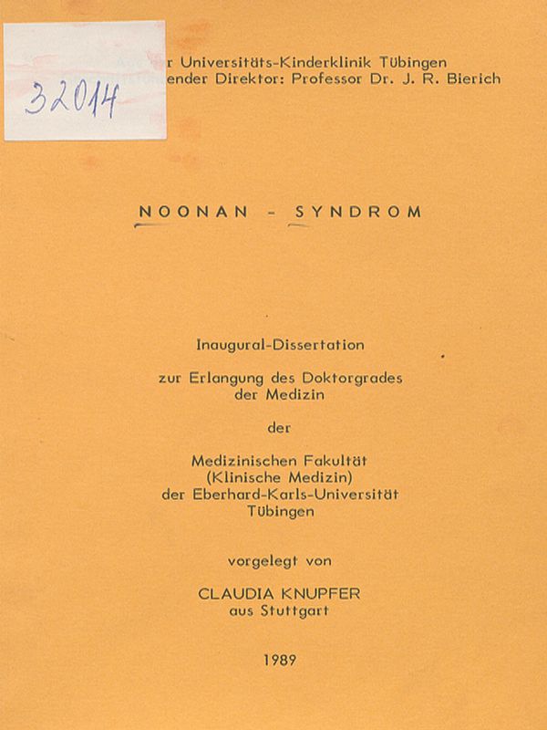 Noonan-Syndrom