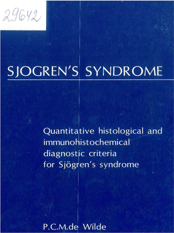 Sjogren's syndrome