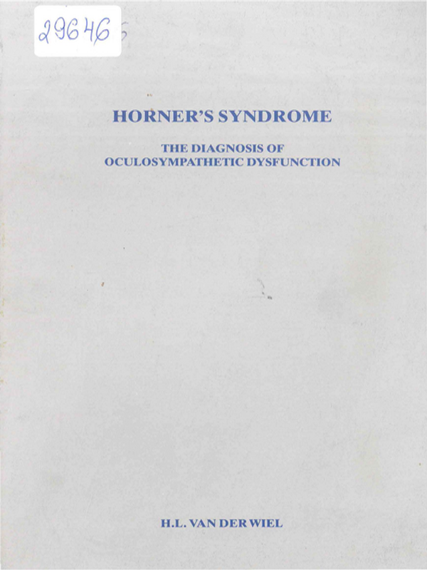 Horner's syndrome