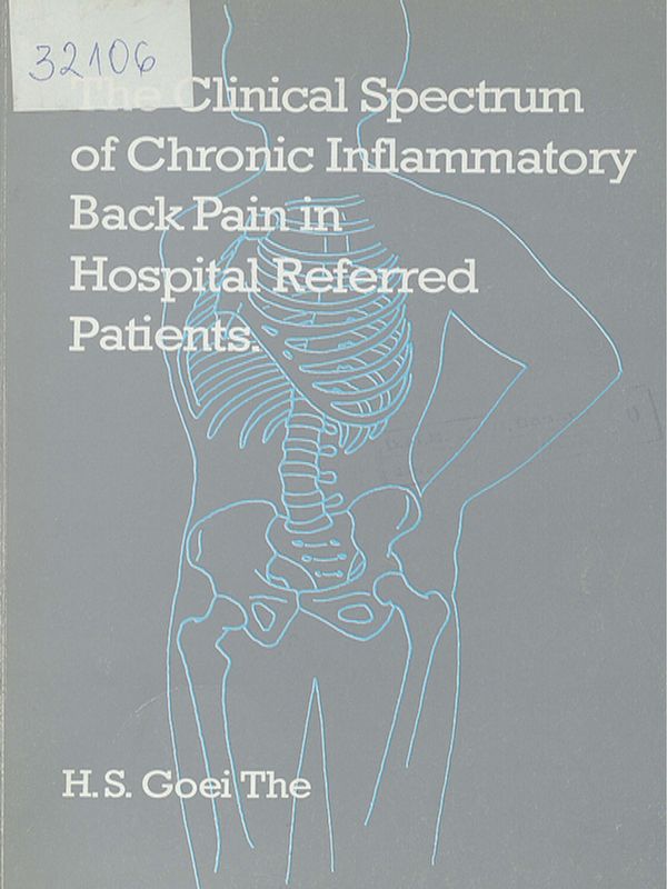 The clinical spectrum of chronic inflammatory back pain in hospital referred patients