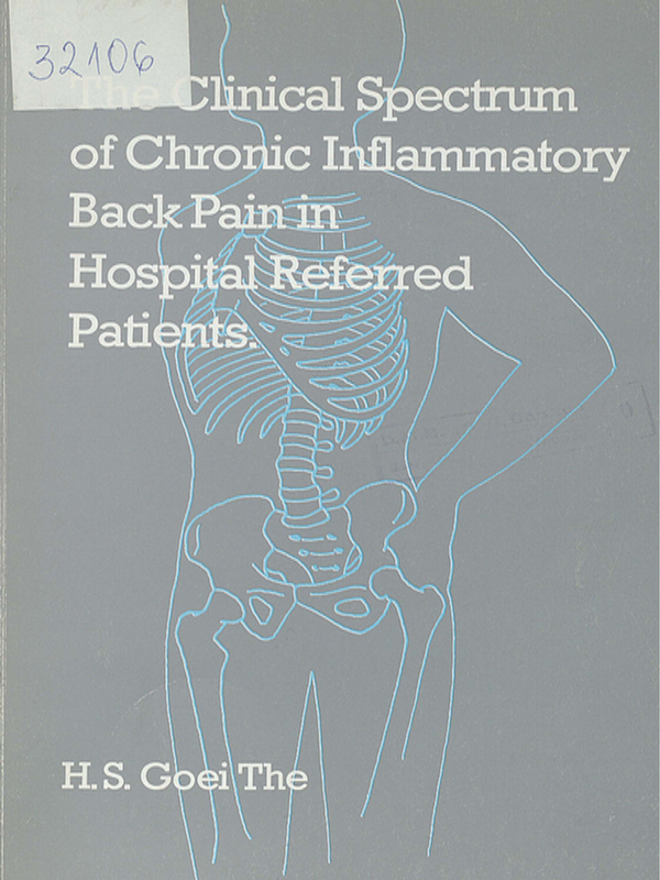 The clinical spectrum of chronic inflammatory back pain in hospital referred patients