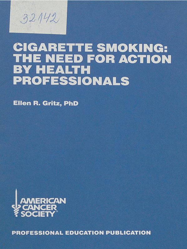 Cigarette smoking: the need for action by health professionals