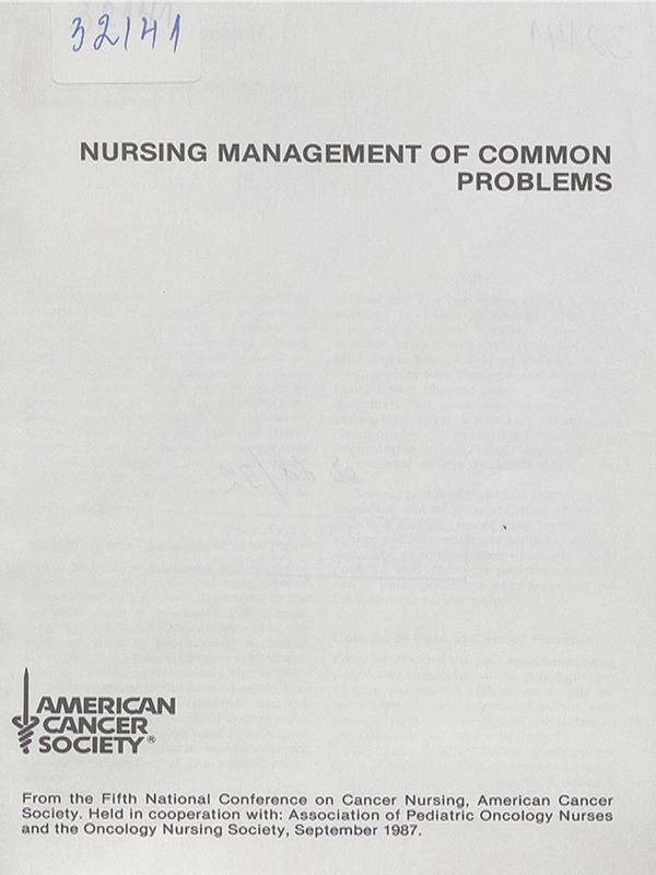 Nursing management of common problems