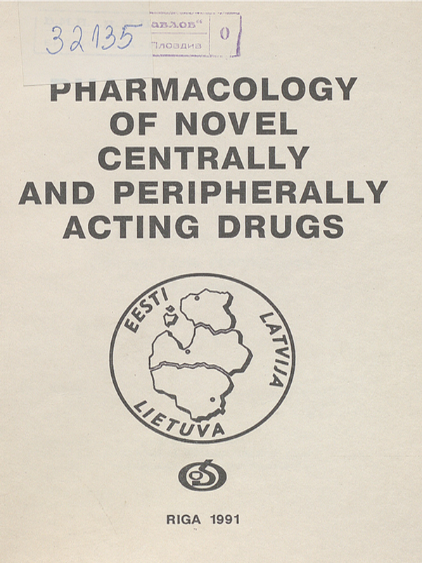 Pharmacology of novel centrally and peripherally acting drugs