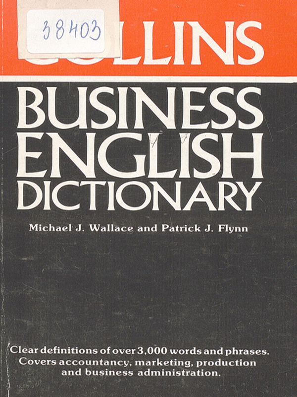 Collins business English dictionary